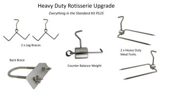 Heavy Duty Rotisserie Kit